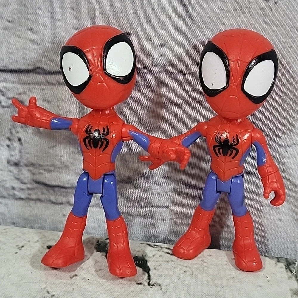 Amazing Spiderman‎ Spidey Action Figures Lot Of 5 Assorted Marvel Superhero Toys